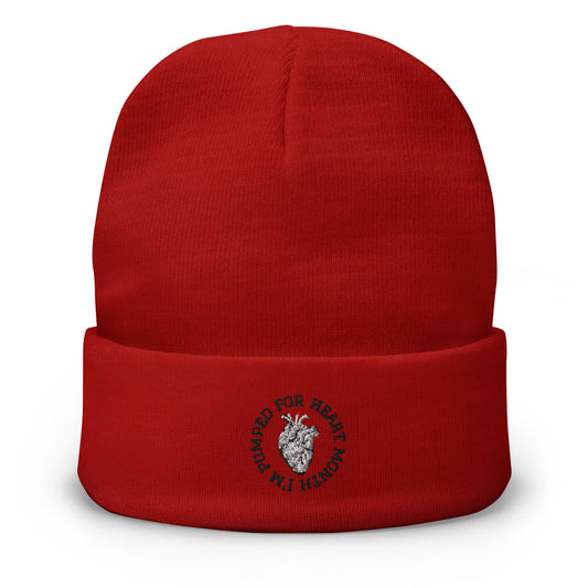 Embroidered Beanie