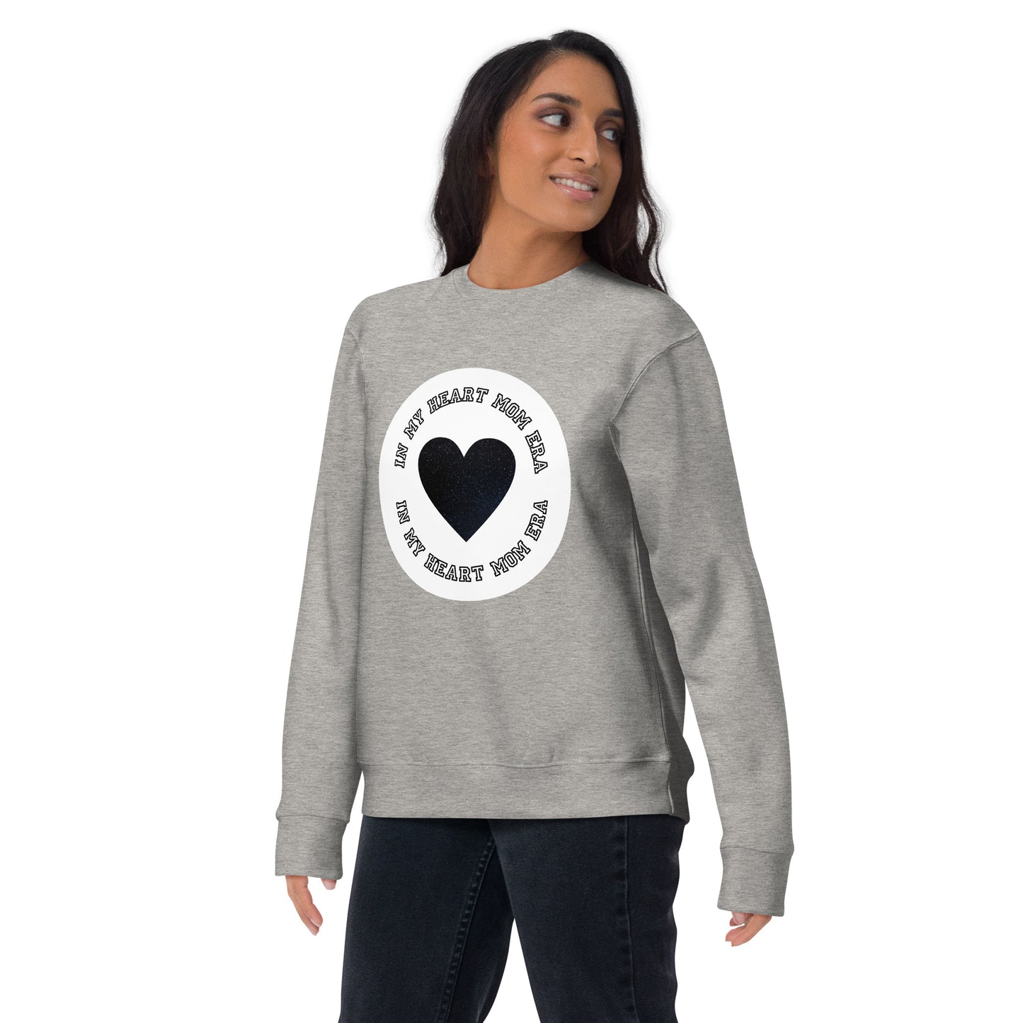 Heart Mom Era - Premium Sweatshirt