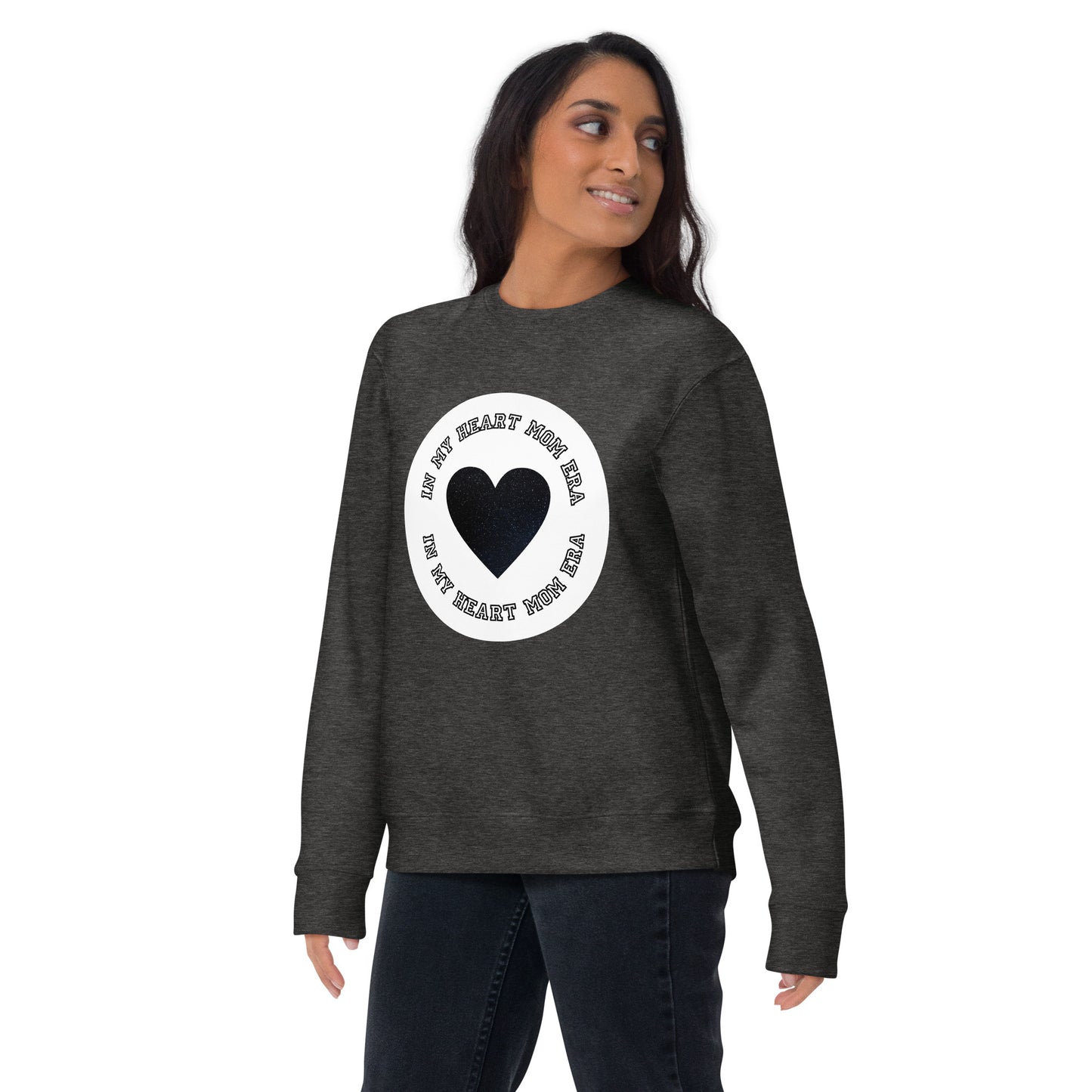 Heart Mom Era - Premium Sweatshirt